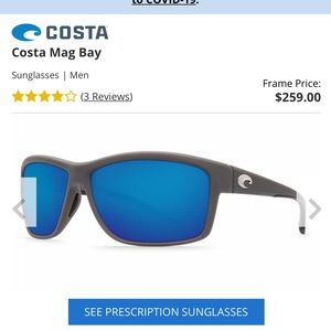 Costa men’s sunglasses, MAG BAY polarized glasses